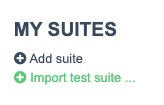 Import test suite